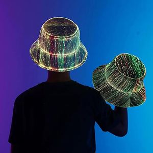 Chapeau lumineux LED en coton doux personnalisé Likewinner, cadeaux promotionnels, design élégant et lumineux, pour les fêtes de Noël, les événements nocturnes - Product Image 4