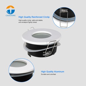 2020 China Venta caliente 2,5 "3" 4 "5" 6 "(5W 7W 9W 12W 15W) Carcasa redonda empotrada Led Ip44 Ip65 Downlight - Product Image 1