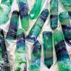 Vente en gros d'objets d'artisanat en agate naturelle écologique, sculpture de plumes, obélisques, forme libre pour la décoration de la maison - Product Image 6