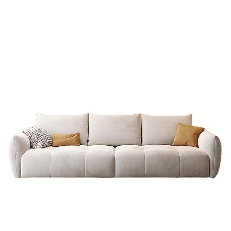 Divano all'ingrosso divani da soggiorno per mobili per la casa soggiorno design moderno divano in tessuto nordico set mobili