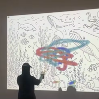 Musee d'histoire, projection interactive, lampe torche, télécommande, mur tactile interactif, jet laser, mur de graffitis numériques, multijoueurs