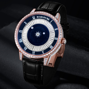 Reloj Mecánico de Lujo para Hombre, con Logotipo Personalizado, Automático, con Diamantes, Nuevo Diseño de Fabricante - Product Image 2