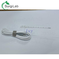 Électrode d'ablation RF réutilisable et canule RF de 100 mm et 150 mm pour la chirurgie de la colonne vertébrale, compatibles avec les machines RF Neurotherm Cosman G4