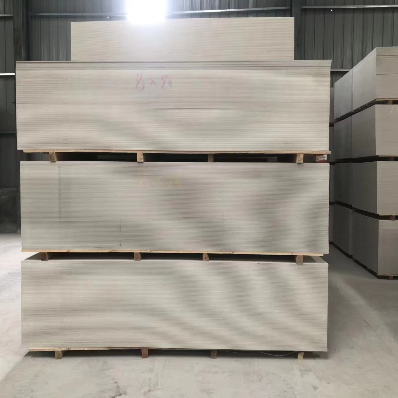 Exterior Application Fiber Pressure Ceiling Wall Board Cement Board with Calcium Silicate for Walls and Ceilings