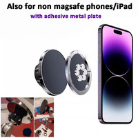 Support magnétique universel flexible pour téléphone et tablette, avec adaptateur à rotule de 17 mm, pour bureau, remplacement, fixation magnétique puissante