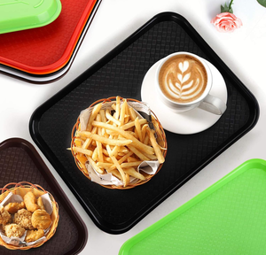 Plastic Fast Food Trays, Serving Trays for Restaurant, Coffee Table, Kitchen, Party - Product Image 3