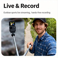 Caméra d'action 4K ultra-compacte 143, la plus vendue °   Caméscope sportif à grand angle, écran réversible, longue autonomie de la batterie