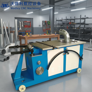 High Quality Hydraulic Shrimp Elbow Round Pipe Duct Bending Machine 380V 5.5kW Vodley Brand - Product Image 1