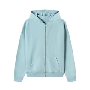 Sweat à capuche Streetwear personnalisé de haute qualité 100% coton Vintage lavage à l'acide soleil délavé poches en détresse double couche soleil délavé - Product Image 4