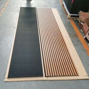 High Quality 4*8ft Acoustic Wood Panel Acoustic Panel Wood Acoustic Wood <strong>Wall</strong> Panel - Product Image 1