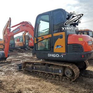 รถขุดมือสอง Doosan DH60 ของแท้จากญี่ปุ่น ขนาด 6 ตัน รถขุดขนาดเล็ก ใช้สายพานยาง - Product Image 3