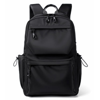Mochila de poliéster con amortiguación de aire, moderna, unisex, para estudiantes, de gran capacidad, para viajes, informal, para computadora