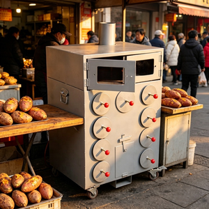 Forno a Gas Multifunzionale per Chioschi <span class=keywords><strong>di</strong></span> Strada, Cuoce Patate Dolci, Mais, Uova e Pere Efficiente - Product Image 6