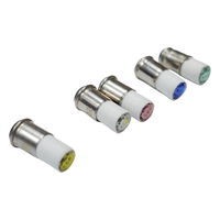 Ampoule indicatrice à bride miniature T1 3/4 MF6 24V 28V pour bouton de commande de panneau marin