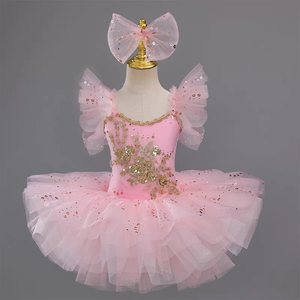 Falda <span class=keywords><strong>de</strong></span> <span class=keywords><strong>Ballet</strong></span> para <span class=keywords><strong>Niñas</strong></span>, <span class=keywords><strong>Ropa</strong></span> <span class=keywords><strong>de</strong></span> Danza <span class=keywords><strong>de</strong></span> Tela <span class=keywords><strong>de</strong></span> Nailon para Actuaciones en Escenario - Product Image 2