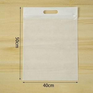 Bolsa de Plástico Portátil para Ropa con Cierre Transparente, para Sudaderas de Manga Larga, Pantalones, Chaquetas, para Empacar Zapatos y Calcetines - Product Image 3