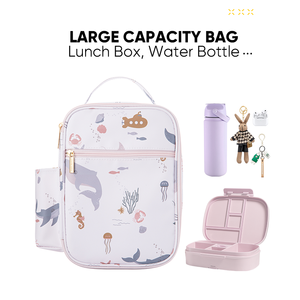 Öğle soğutucu çanta kadın çocuk okul çantası açık İşlevli yüksek kalite ile özelleştirilmiş su geçirmez yalıtımlı gıda seyahat kolu - Product Image 4