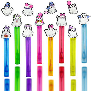 Nouveau drôle fantôme série PVC <span class=keywords><strong>maison</strong></span> bulle eau bulle bâton personnalisé fête bulle bâton Pâques et Halloween fête cadeau - Product Image 1