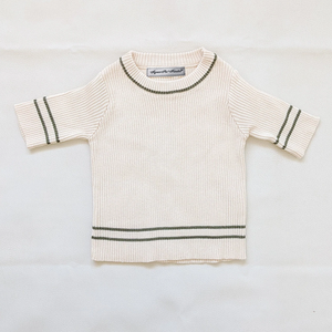 Ensemble de vêtements d'été pour bébé, vêtements pour nouveau-né garçon et fille, t-shirt à manches courtes en tricot pour bébé et short, tenue 2 pièces - Product Image 4