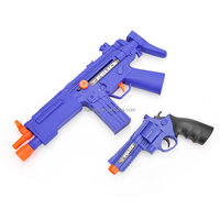 Ensemble de jouets de rôle pour enfants, SWAT, armée, jouet en plastique, pistolet de police pour garçon cool