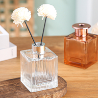 Bouteilles de diffuseur en verre vides en promotion, personnalisables, 200 ml, grand format de luxe pour la maison