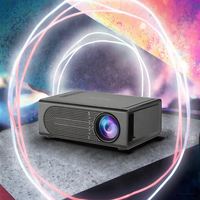Mini-projecteur portable LED XYC M200 pour téléphones, home cinéma, prise en charge de la mise en miroir filaire du téléphone, 1080p, 3D, intégré, Android 14