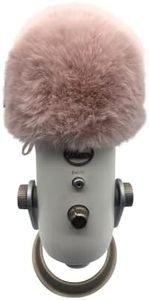 Manchon de pare-brise chat mort et filtre anti-pop manchon de microphone couverture de pare-brise en laine artificielle pour <span class=keywords><strong>Blue</strong></span> <span class=keywords><strong>Yeti</strong></span> Pro,<span class=keywords><strong>Blue</strong></span> <span class=keywords><strong>Yeti</strong></span> <span class=keywords><strong>X</strong></span> - Product Image 4