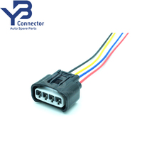 Female 4 Pin Ignition Coil Wiring Harness For Toyota Carola Vios Corolla Camry 90980-11885 7283-7449-30