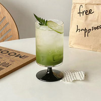 Gobelet en verre borosilicate personnalisé avec logo, pour matcha latte et café glacé – Fournisseur direct usine