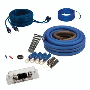 0 4 8 gauge OFC CCA TCCA Soft Flexible Jacket audio <span class=keywords><strong>voiture</strong></span> amplificateur amp installation câblage kit <span class=keywords><strong>voiture</strong></span> câble d'<span class=keywords><strong>alimentation</strong></span> - Product Image 1