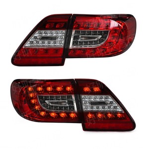 Luces traseras LED para Toyota Corolla 2011-2013 con luces de freno LED y luces de circulación diurna - Product Image 1
