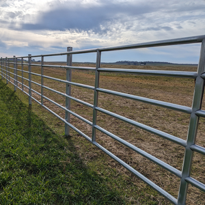 Valla continua directa de fábrica 3 4 5 6 Bar 20 pies Paneles de valla de ganado continuo - Product Image 3