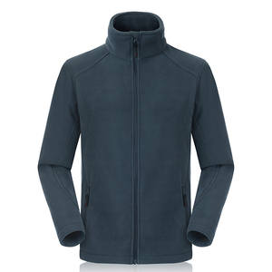 جواكيت مطرزة من صوف قطبي بسحاب وجواكيت نسائية بياقة قائمة وشعار أمامي ملابس طويلة - Product Image 4