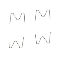 Fil de soudure électrique industriel CNC en acier inoxydable de type vague, 0,6 mm-0,8 mm, 100/500 pièces, pour kit de réparation de pare-chocs de voiture DIY, personnalisable