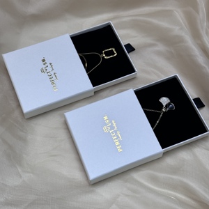 Biểu Tượng Tùy Chỉnh Các Tông Mỏng Hộp Giấy Quà Tặng Bao Bì Hộp Đồ Trang Sức Vòng Vòng Đeo Tay Ngăn Kéo Lưu Trữ Hộp - Product Image 1