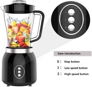 เครื่องปั่นอเนกประสงค์ 4 in 1 ขนาด 1.8 ลิตร 3 ระดับความเร็ว สำหรับครัวเรือน ขายส่ง - Product Image 2