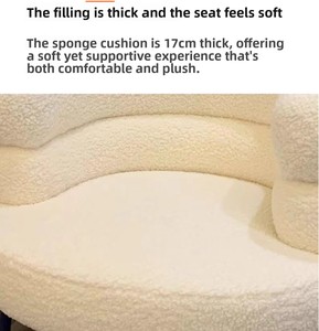 Poltrona Relax per Soggiorno, Sedia per Trucco da Camera da Letto con Applicazione Relax per Appartamento, Casa, Ufficio, Sedie da Interno in Velluto - Product Image 4