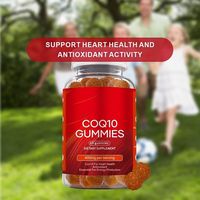 Gummies HDK 400mg CoQ10 OEM/ODM Coenzyme Q10 avec Oméga-3 et Magnésium pour la Santé Cardiaque et le Soutien Énergétique Marque Privée Vente en Gros