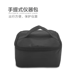 Bolsa de almacenamiento médico de tela negra, estuche portátil para instrumentos médicos y suministros de primeros auxilios - Product Image 5