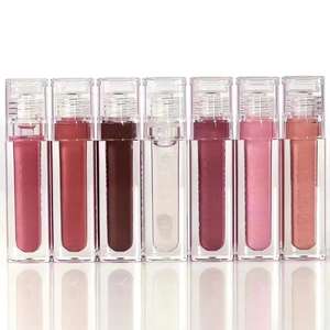 Brillo Labial Vegano Mate al por Mayor, Voluminizador de Labios, Hidratante de Larga Duración, Brillo Nude Brillante - Product Image 4