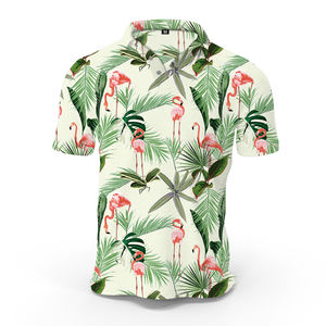 Stock local aux États-Unis, impression par sublimation, t-shirts de sport fitness, polos en polyester et élasthanne, polos de golf personnalisés pour hommes - Product Image 1