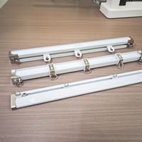 YCSP Rails de rideau silencieux en alliage d'aluminium de style moderne pour la décoration intérieure et l'application de fenêtre