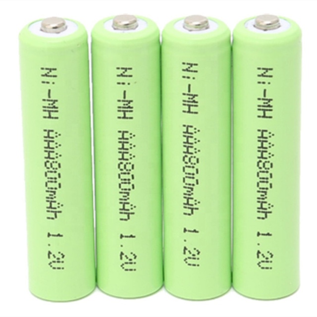 JINTION NIMH 1.2V AAA 800mAh Pointed Flat Top AAA Battery Nimh Battery Nimh Rechargeable Batteries