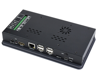 Kit tout-en-un à écran tactile de 7 pouces conçu pour Raspberry Pi CM4, caméra 5MP, boîtier en aluminium