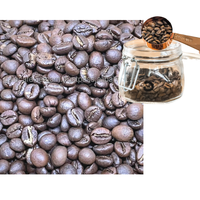Robusta torréfié Produit du Vietnam Mélange de grains de café Arabica Processus de torréfaction française Miel et semi-lavage Origine unique Bon prix
