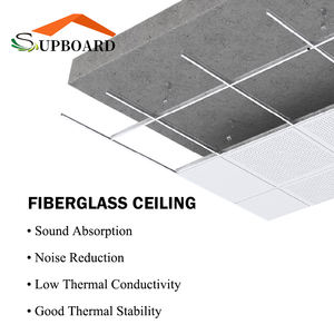 Carreau de plafond acoustique suspendu en fibre de verre 2X4 pour boîte de nuit - Product Image 5