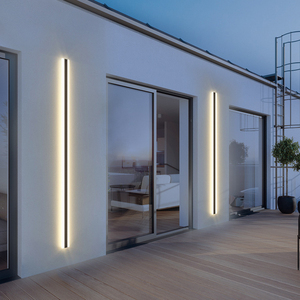 Interior exterior LED balcón <span class=keywords><strong>terraza</strong></span> decoración larga lámpara de iluminación impermeable Ip65 <span class=keywords><strong>luz</strong></span> de pared para jardín sala de estar lavado de pared - Product Image 6