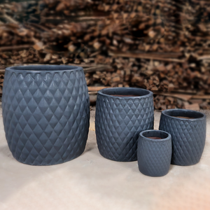 Poterie de jardin moderne écologique émaillée Pot de fleur directement de l'usine pour plante d'intérieur ODM OEM vente en gros support décoratif - Product Image 3