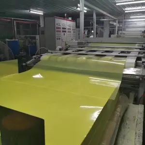 Elektrikli malzeme renkli cam kumaş lamine levha sarı 3240 taban yalıtım levhası