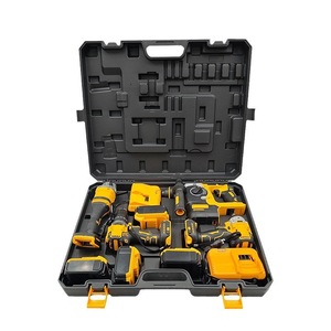Industrielles Elektrowerkzeug-Set Bürstenloser Bohrschrauber Akkuschrauber Säbelsäge Hartschalenkoffer Lithium-Batterie für Schwerlastarbeiten - Product Image 1